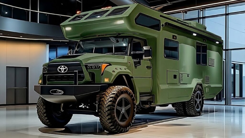 2026 Toyota Camper Motorhome Revealed: Toyota’s Most Powerful and Heavy-Duty Overland Camper Yet