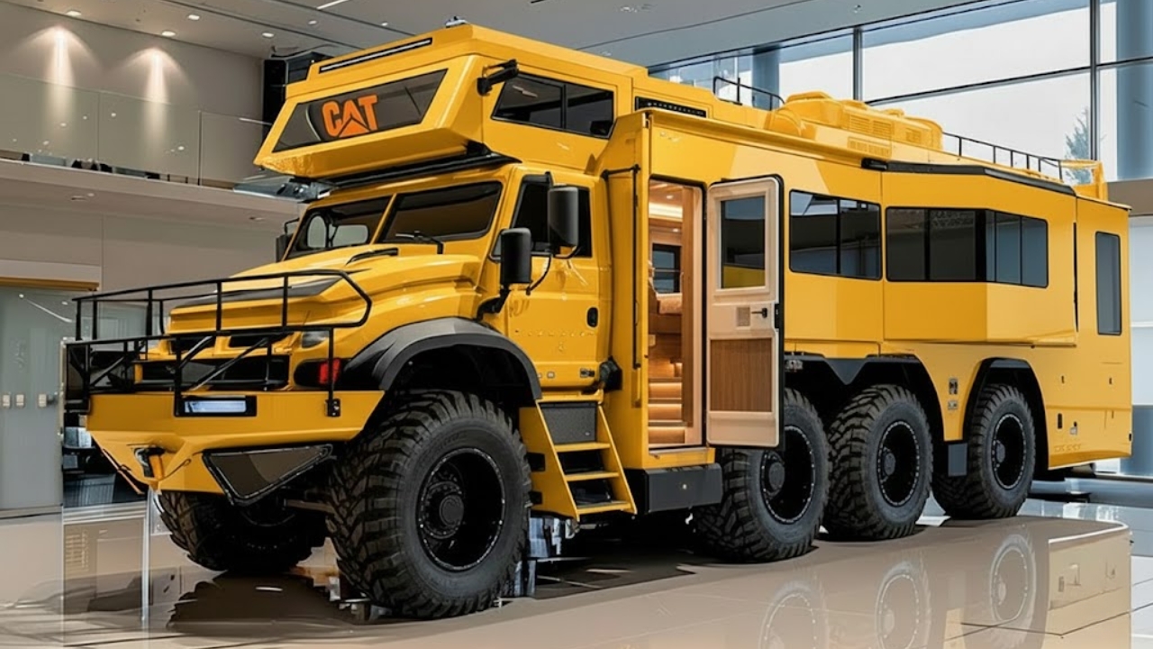 2026 Caterpillar 8×8 Overland RV Beast: Heavy-Duty Expedition Rig Built for the Wildest Terrain