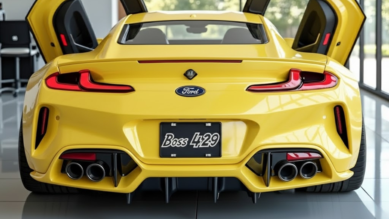 2026 Ford Mustang Boss 429: The Legendary Muscle Car Reborn With More Power Than Ever!